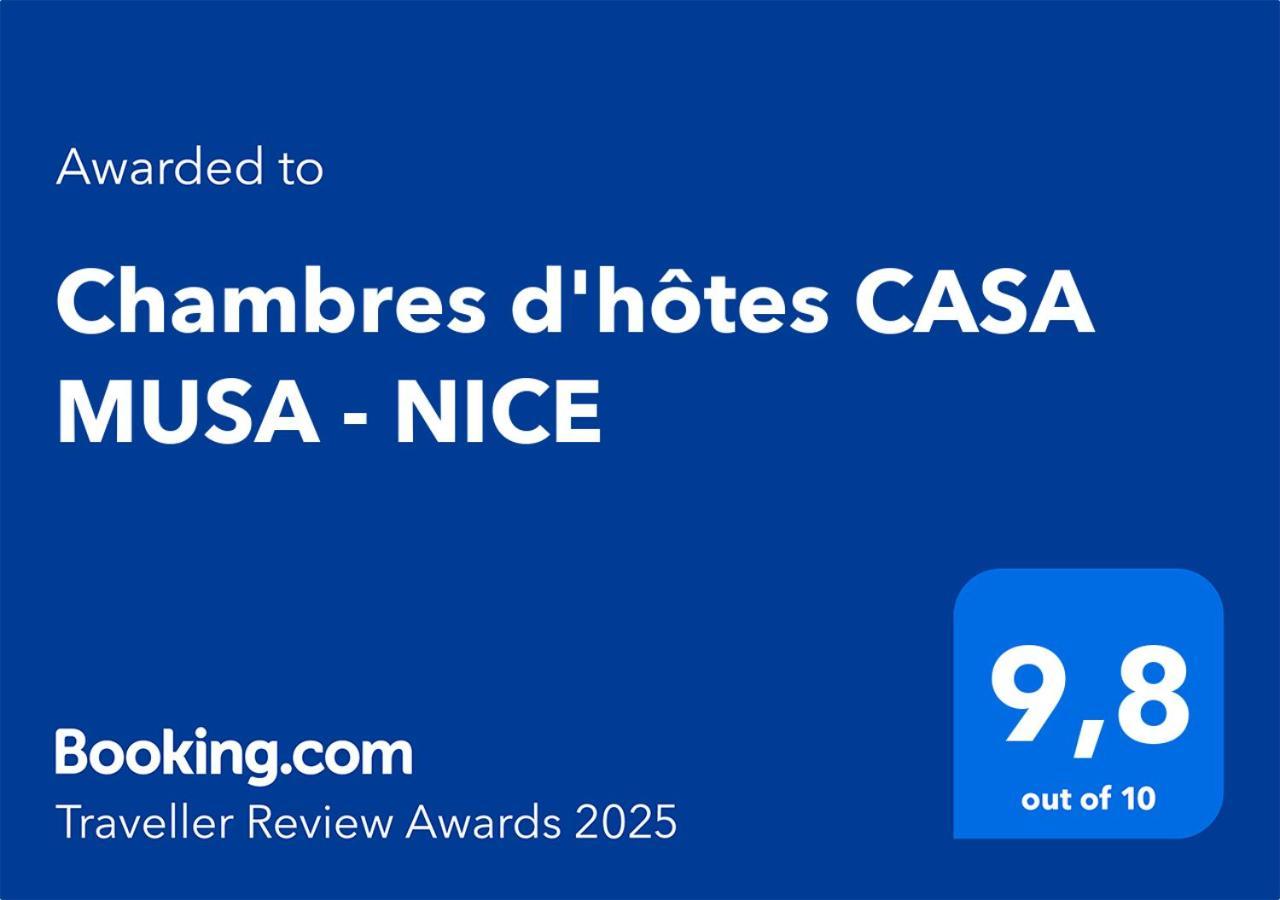 Chambres D'Hotes Casa Musa - Nice Luaran gambar